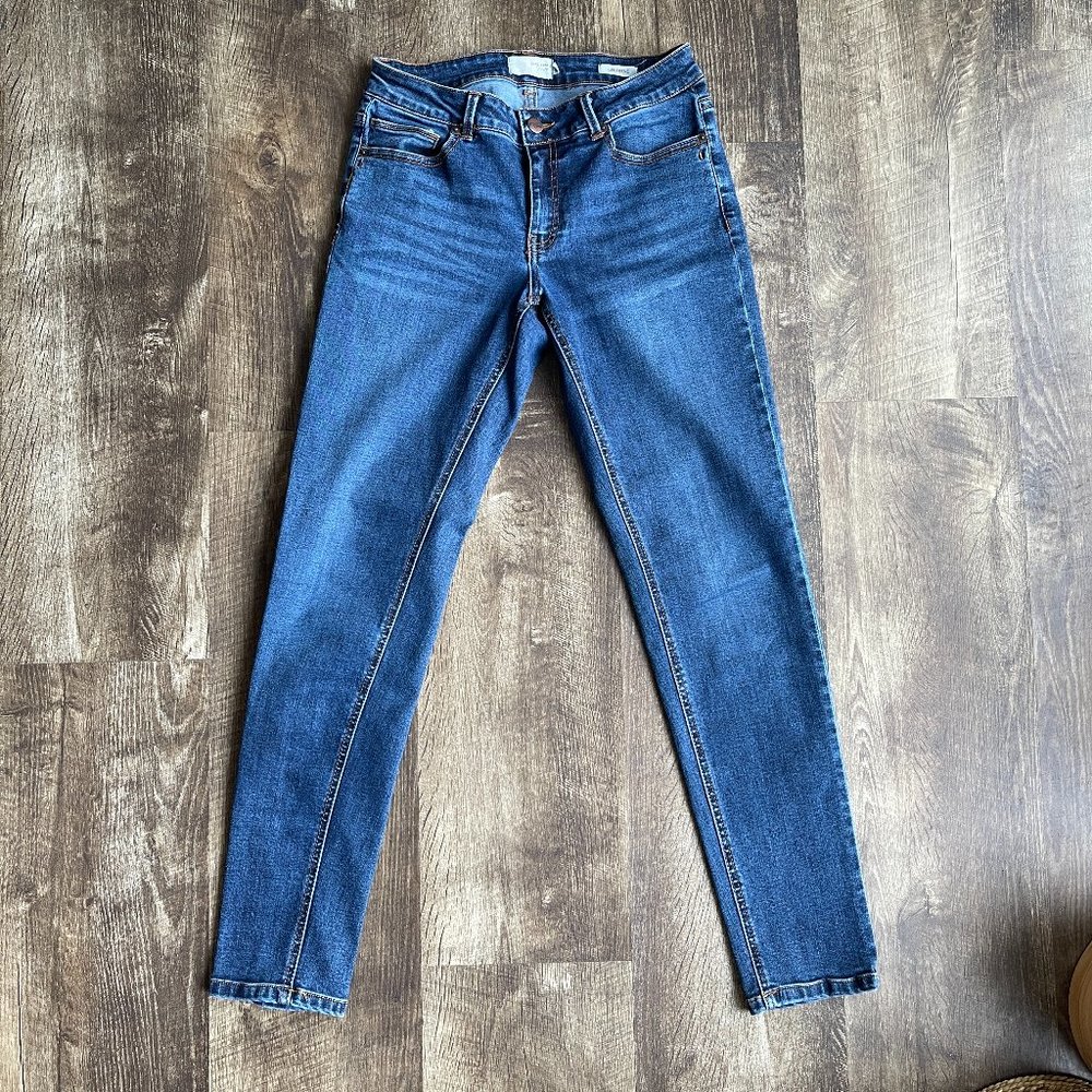 joan vass pure girlfriend skinny jean size 6/28.